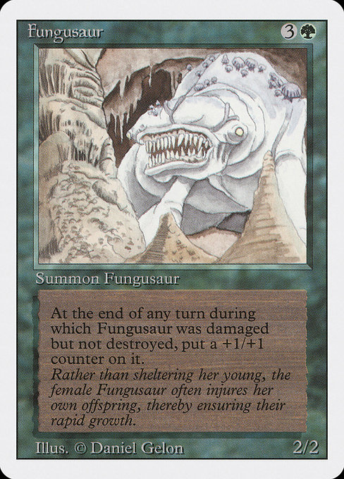Magic the Gathering Card - Fungusaur - MTG Circle