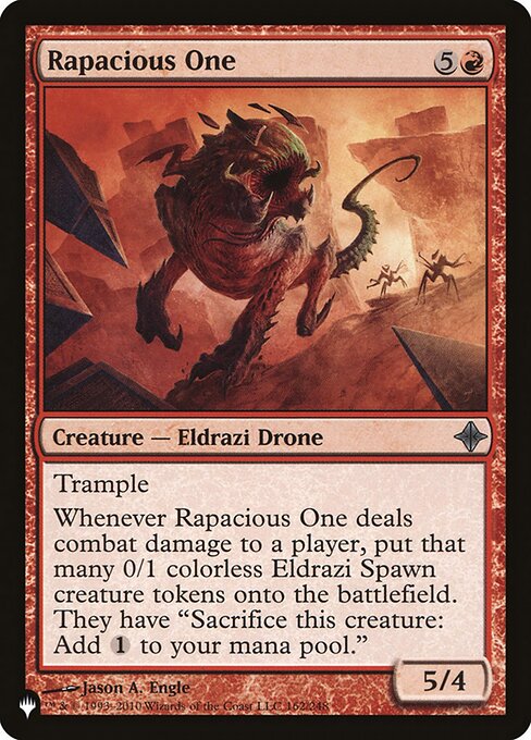Magic the Gathering Card - Rapacious One - MTG Circle