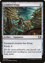 Magic the Gathering Card - Cobbled Wings - MTG Circle