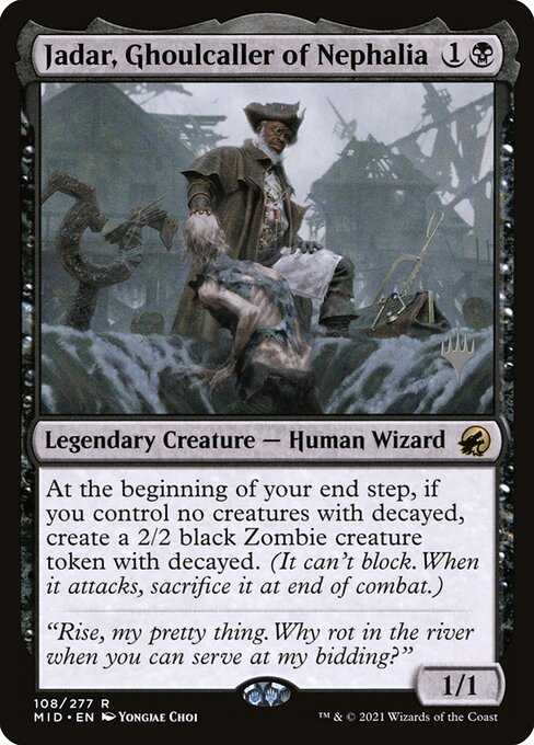 Magic the Gathering Card - Jadar, Ghoulcaller of Nephalia - MTG Circle