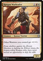 Magic the Gathering Card - Kargan Warleader - MTG Circle