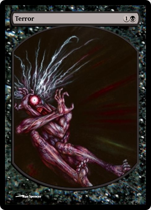 Magic the Gathering Card - Terror - MTG Circle