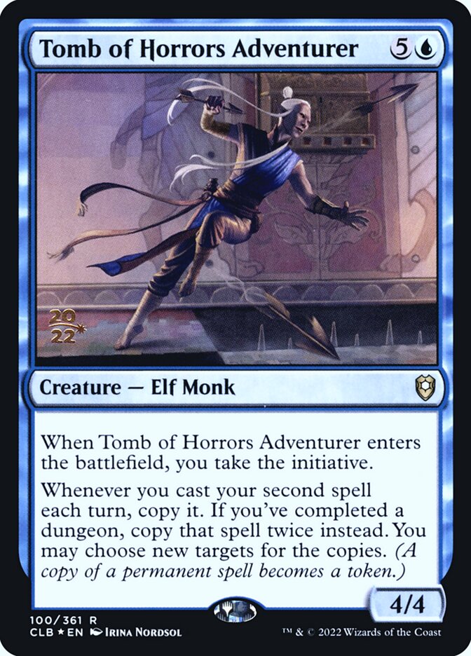 Magic the Gathering Card - Tomb of Horrors Adventurer - MTG Circle