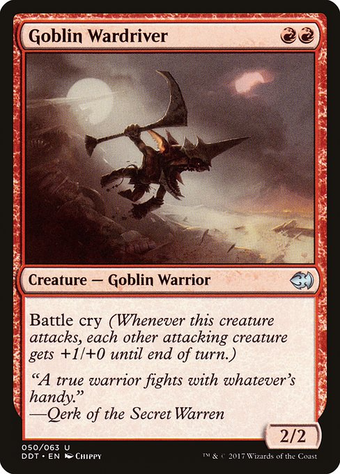 Magic the Gathering Card - Goblin Wardriver - MTG Circle