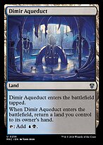 Magic the Gathering Card - Dimir Aqueduct - MTG Circle