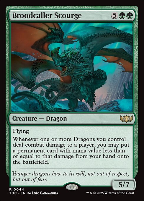 Magic the Gathering Card - Broodcaller Scourge - MTG Circle