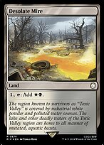 Magic the Gathering Card - Desolate Mire - MTG Circle