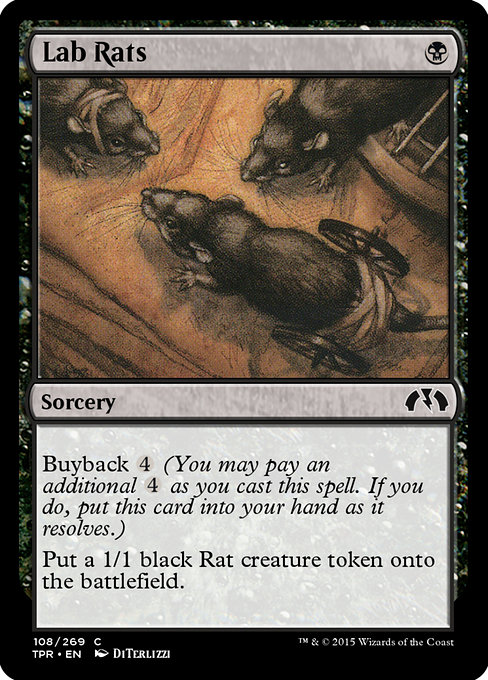 Magic the Gathering Card - Lab Rats - MTG Circle