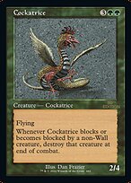 Magic the Gathering Card - Cockatrice - MTG Circle
