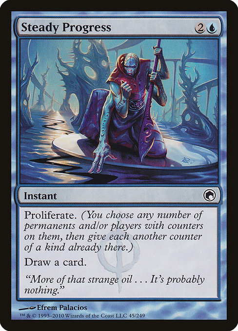 Magic the Gathering Card - Steady Progress - MTG Circle