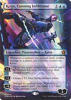 Magic the Gathering Card - Kaito, Cunning Infiltrator - MTG Circle