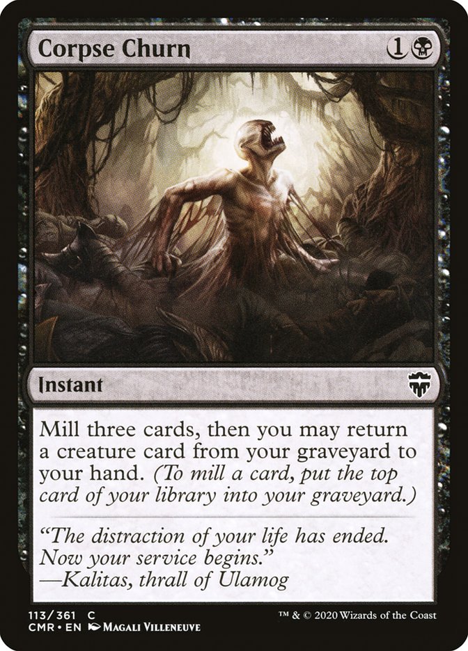 Magic the Gathering Card - Corpse Churn - MTG Circle