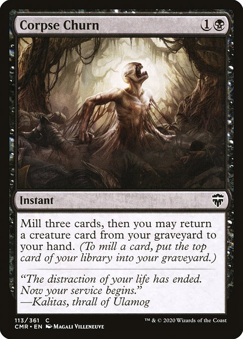 Magic the Gathering Card - Corpse Churn - MTG Circle