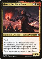 Magic the Gathering Card - Garna, the Bloodflame - MTG Circle