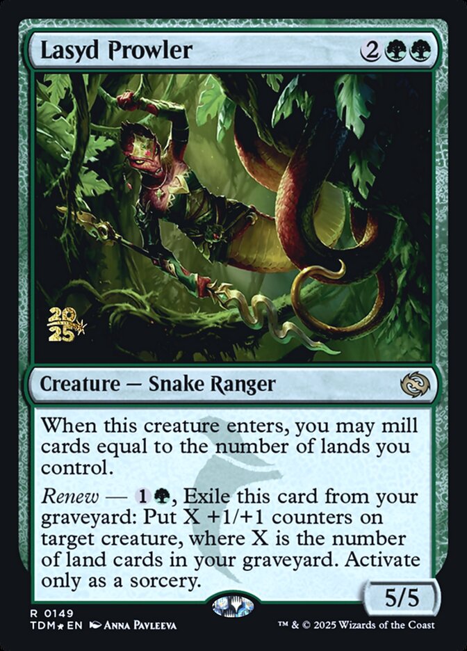 Magic the Gathering Card - Lasyd Prowler - MTG Circle