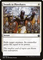 Magic the Gathering Card - Swords to Plowshares - MTG Circle