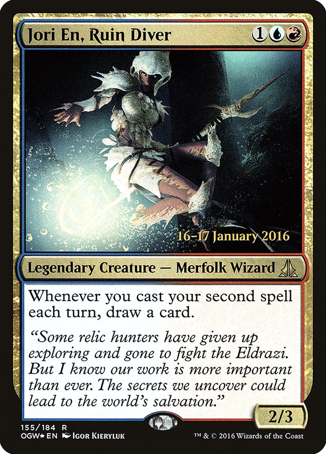 Magic the Gathering Card - Jori En, Ruin Diver - MTG Circle