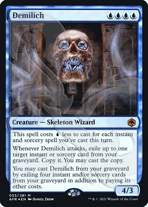 Magic the Gathering Card - Demilich - MTG Circle