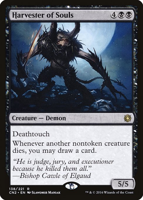 Magic the Gathering Card - Harvester of Souls - MTG Circle