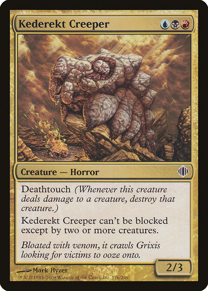 Magic the Gathering Card - Kederekt Creeper - MTG Circle