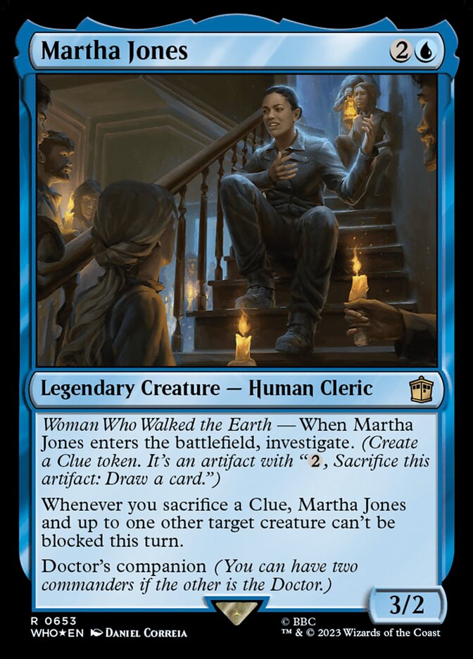 Magic the Gathering Card - Martha Jones - MTG Circle