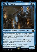 Magic the Gathering Card - Martha Jones - MTG Circle