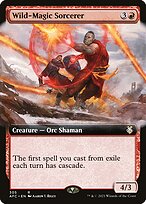 Magic the Gathering Card - Wild-Magic Sorcerer - MTG Circle