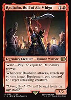 Magic the Gathering Card - Raubahn, Bull of Ala Mhigo - MTG Circle
