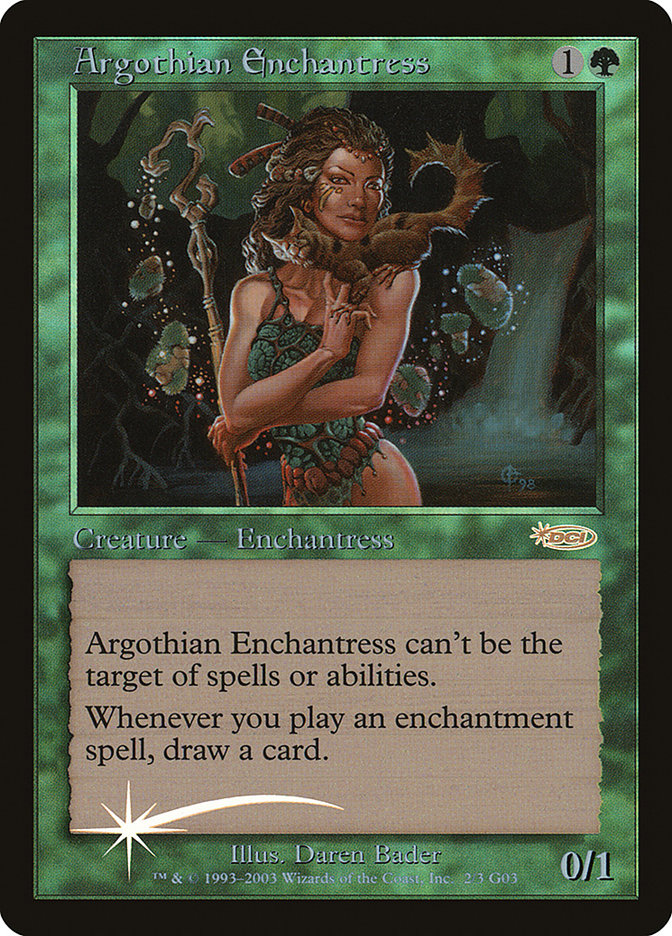 Magic the Gathering Card - Argothian Enchantress - MTG Circle
