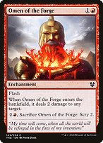 Magic the Gathering Card - Omen of the Forge - MTG Circle