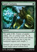 Magic the Gathering Card - Sami's Curiosity - MTG Circle