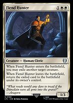 Magic the Gathering Card - Fiend Hunter - MTG Circle