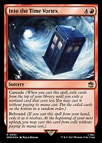 Magic the Gathering Card - Into the Time Vortex - MTG Circle