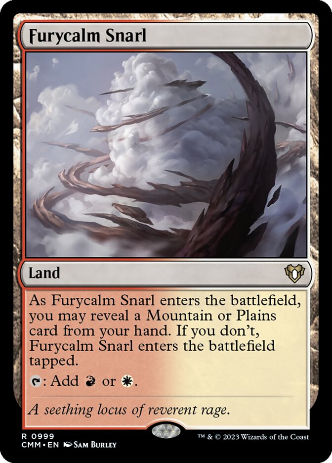 Magic the Gathering Card - Furycalm Snarl - MTG Circle