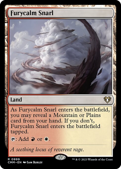 Magic the Gathering Card - Furycalm Snarl - MTG Circle