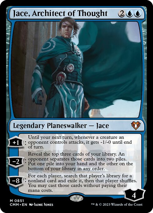 Magic the Gathering Card - Jace, Architect of Thought - MTG Circle