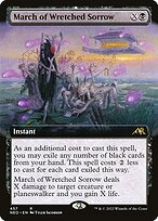 Magic the Gathering Card - March of Wretched Sorrow - MTG Circle