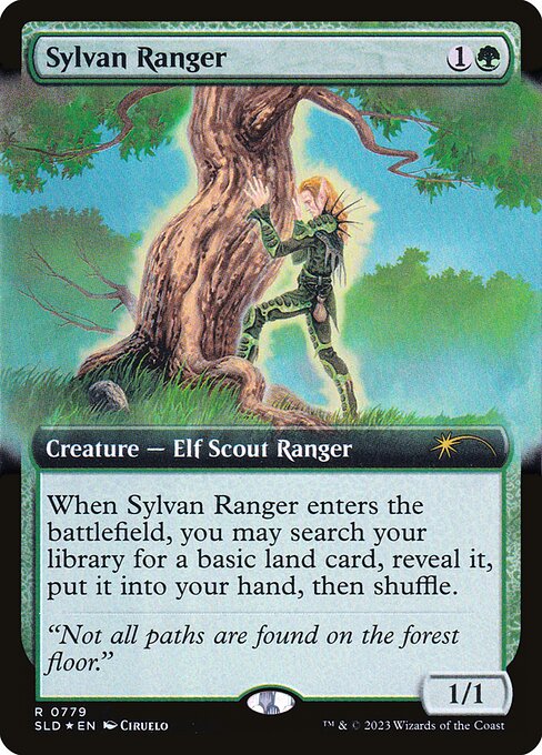 Magic the Gathering Card - Sylvan Ranger - MTG Circle