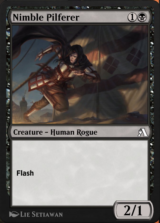 Magic the Gathering Card - Nimble Pilferer - MTG Circle