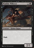 Magic the Gathering Card - Nimble Pilferer - MTG Circle