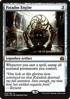 Magic the Gathering Card - Paradox Engine - MTG Circle