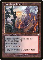 Magic the Gathering Card - Drossforge Bridge - MTG Circle