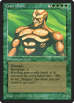 Magic the Gathering Card - Craw Giant - MTG Circle