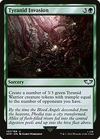 Magic the Gathering Card - Tyranid Invasion - MTG Circle