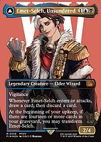 Magic the Gathering Card - Emet-Selch, Unsundered // Hades, Sorcerer of Eld - MTG Circle