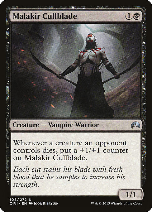 Magic the Gathering Card - Malakir Cullblade - MTG Circle