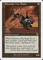 Magic the Gathering Card - Phyrexian War Beast - MTG Circle