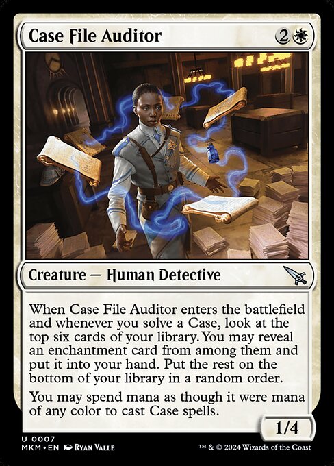 Magic the Gathering Card - Case File Auditor - MTG Circle