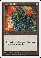 Magic the Gathering Card - Jade Monolith - MTG Circle