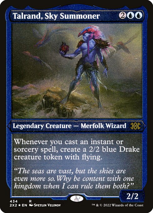 Magic the Gathering Card - Talrand, Sky Summoner - MTG Circle